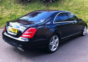 Mercedes S-Class Black - Tinted